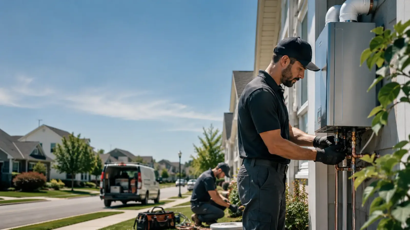 Tankless Water Heater Installation in Alger, OH